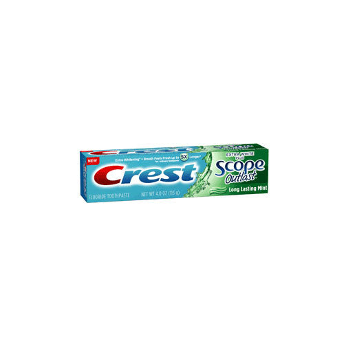 Crest Scope Outlast Long Lasting Mint Toothpaste, 4 Oz